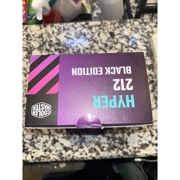 Cooler Master Hyper 212 Black Edition RGB 120mm CPU Cooling Fan New In Box OB.48 - Picture 6 of 7